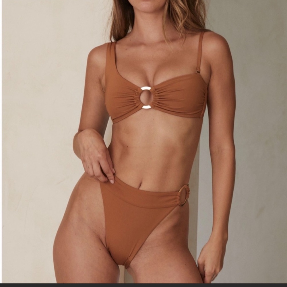 Monday swimwear - Antigua bottom in toffee (Medium) - never worn - NWT